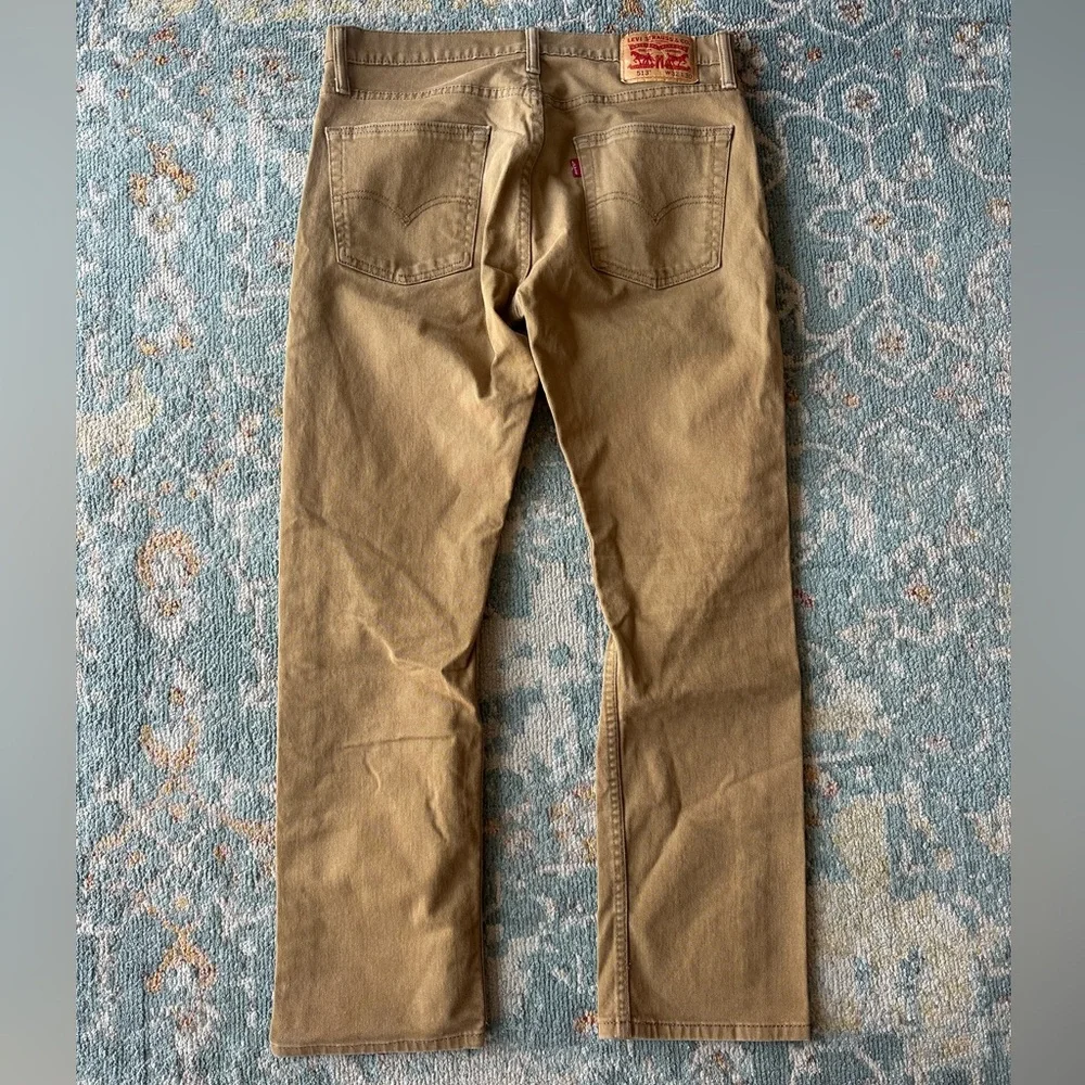 Men's Skinny Jeans in Tan - Picture 7 of 8